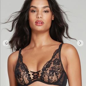 NWT agent provocateur Essie black bra